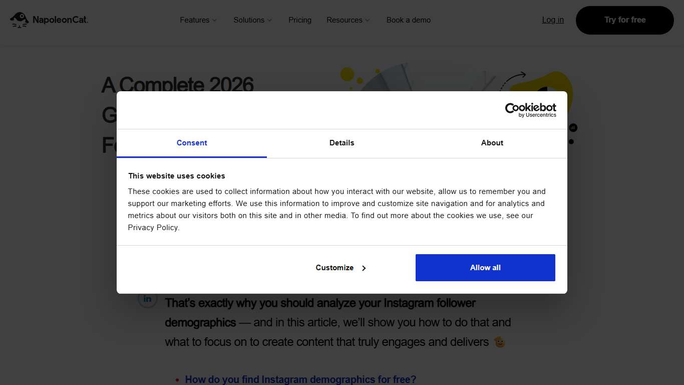 A Complete 2026 Guide to Instagram Follower Demographics